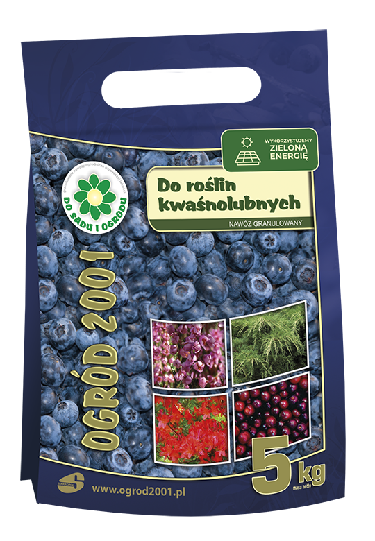 Nawozy do borówek 2 Nawóz Ogród 2001 do roślin kwaśnolubnych