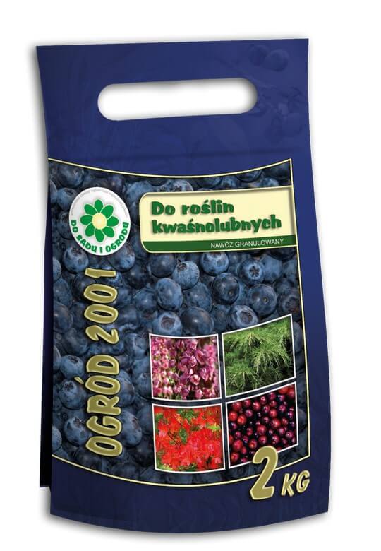Oferta 17 Nawóz Ogród 2001 do roślin kwaśnolubnych