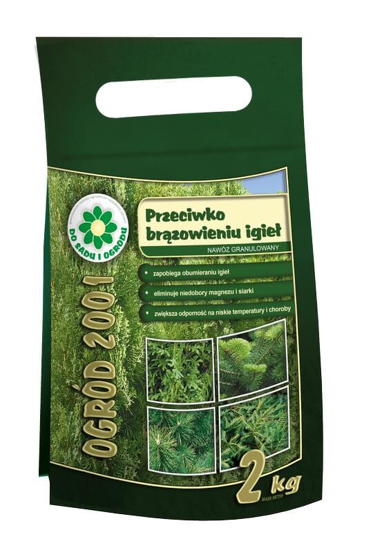 Oferta 19 Nawóz Ogród 2001 przeciwko brązowieniu igieł