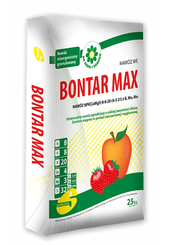 Nawozy do jabłoni 7 siarkopol ogrod 2001 nawoz bontar max 25kg B