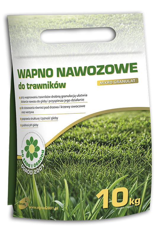 Ogród 2001 Wapno nawozowe do trawników